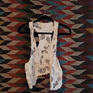 Pins and Needles Crochet Vest